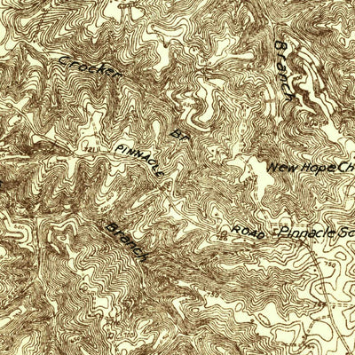 United States Geological Survey Ridgetop, TN (1931, 48000-Scale) digital map