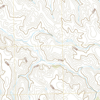 United States Geological Survey Ridgeview NW, SD (2021, 24000-Scale) digital map