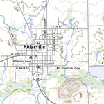 United States Geological Survey Ridgeville, IN (2022, 24000-Scale) digital map