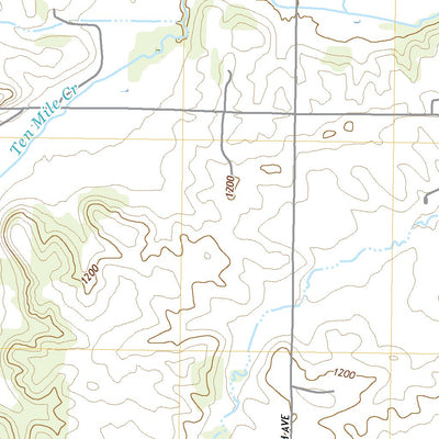United States Geological Survey Ridgeway, IA (2022, 24000-Scale) digital map