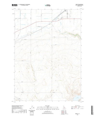 United States Geological Survey Rigby SE, ID (2020, 24000-Scale) digital map