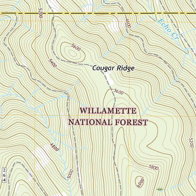 United States Geological Survey Rigdon Point, OR (2020, 24000-Scale) digital map