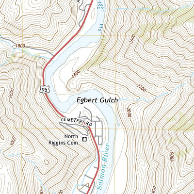 United States Geological Survey Riggins, ID (2020, 24000-Scale) digital map