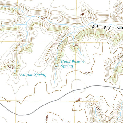 United States Geological Survey Riley Canyon, CO (2022, 24000-Scale) digital map