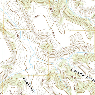 United States Geological Survey Riley Canyon, CO (2022, 24000-Scale) digital map