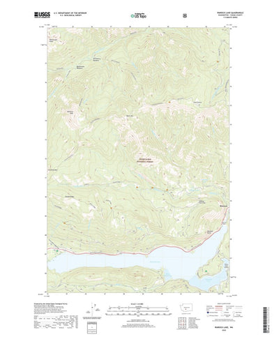 United States Geological Survey Rimrock Lake, WA (2020, 24000-Scale) digital map