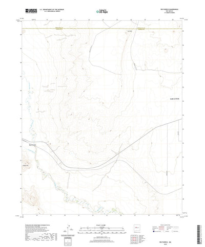 United States Geological Survey Rio Puerco, NM (2020, 24000-Scale) digital map