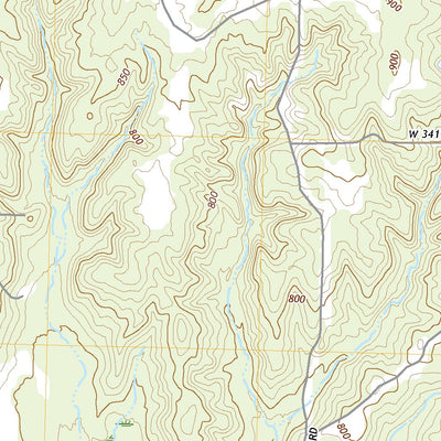United States Geological Survey Ritts Junction, OK (2022, 24000-Scale) digital map