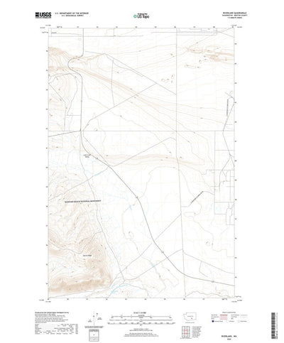 United States Geological Survey Riverland, WA (2020, 24000-Scale) digital map