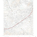 United States Geological Survey Riverside West, CA (2022, 24000-Scale) digital map