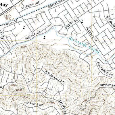 United States Geological Survey Riverside West, CA (2022, 24000-Scale) digital map