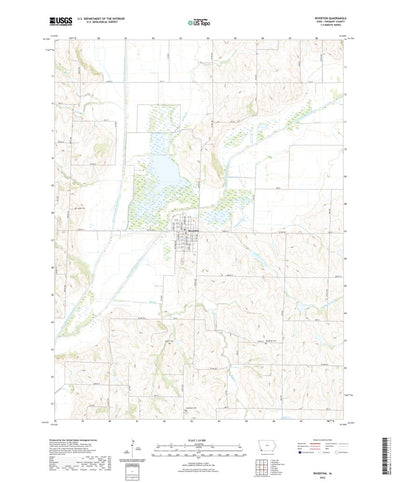 United States Geological Survey Riverton, IA (2022, 24000-Scale) digital map