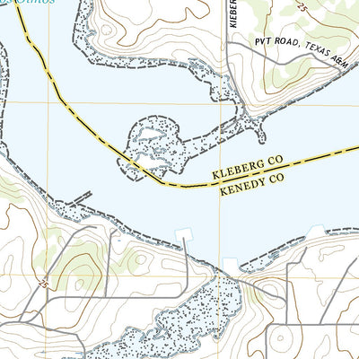 United States Geological Survey Riviera Beach, TX (2022, 24000-Scale) digital map