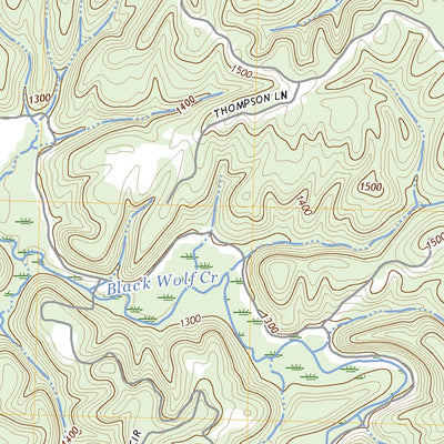United States Geological Survey Robbins, TN (2022, 24000-Scale) digital map