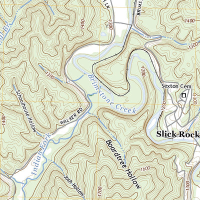United States Geological Survey Robbins, TN (2022, 24000-Scale) digital map