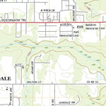 United States Geological Survey Robertsdale, AL (2020, 24000-Scale) digital map
