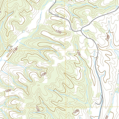 United States Geological Survey Robinson, AR (2020, 24000-Scale) digital map