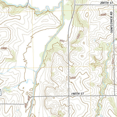 United States Geological Survey Robinson, KS (2022, 24000-Scale) digital map