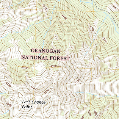 United States Geological Survey Robinson Mountain, WA (2020, 24000-Scale) digital map