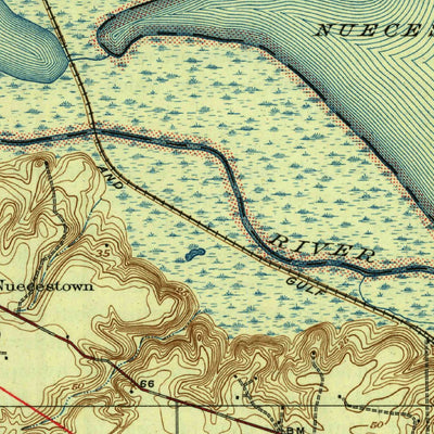 United States Geological Survey Robstown, TX (1925, 62500-Scale) digital map