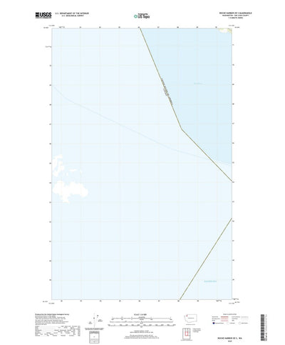 United States Geological Survey Roche Harbor OE S, WA (2020, 24000-Scale) digital map