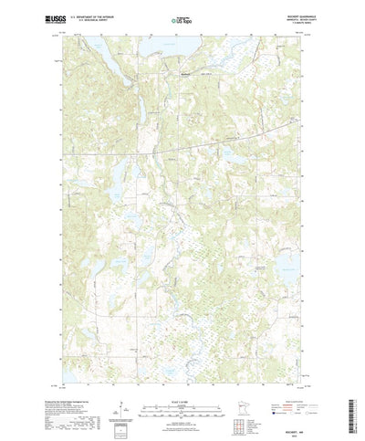 United States Geological Survey Rochert, MN (2022, 24000-Scale) digital map