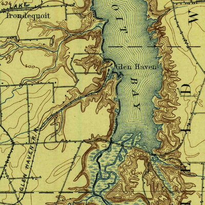 United States Geological Survey Rochester, NY (1898, 62500-Scale) digital map