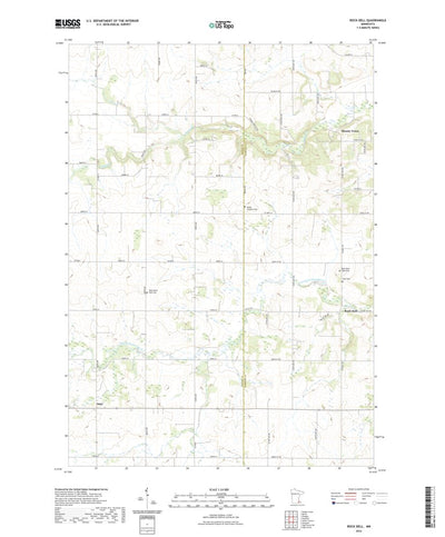 United States Geological Survey Rock Dell, MN (2022, 24000-Scale) digital map