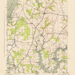 United States Geological Survey Rock Hall, MD (1943, 31680-Scale) digital map