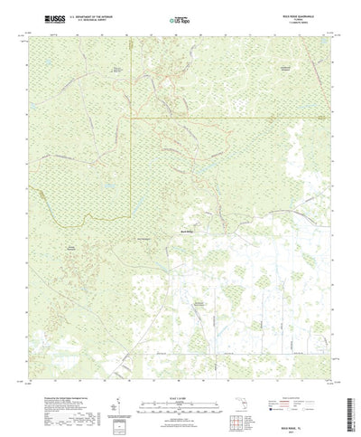 United States Geological Survey Rock Ridge, FL (2021, 24000-Scale) digital map