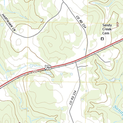 United States Geological Survey Rockdale East, TX (2022, 24000-Scale) digital map