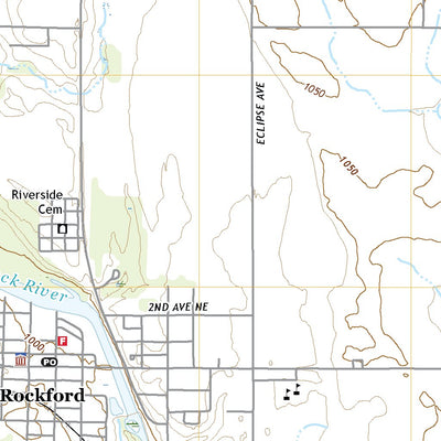 United States Geological Survey Rockford, IA (2022, 24000-Scale) digital map