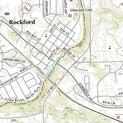 United States Geological Survey Rockford, MN (2022, 24000-Scale) digital map