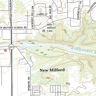 United States Geological Survey Rockford South, IL (2021, 24000-Scale) digital map