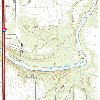 United States Geological Survey Rockford South, IL (2021, 24000-Scale) digital map