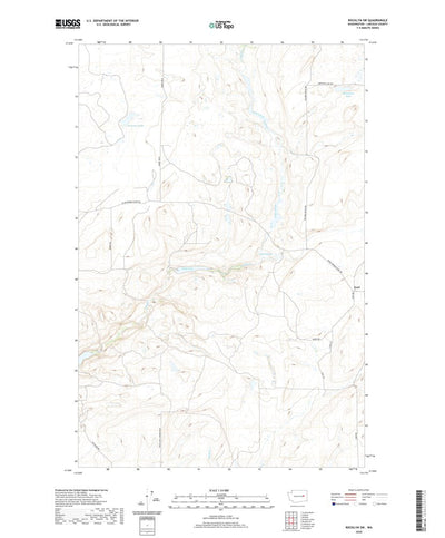 United States Geological Survey Rocklyn SW, WA (2020, 24000-Scale) digital map