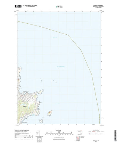 United States Geological Survey Rockport, MA (2021, 24000-Scale) digital map