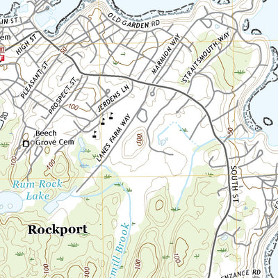 United States Geological Survey Rockport, MA (2021, 24000-Scale) digital map