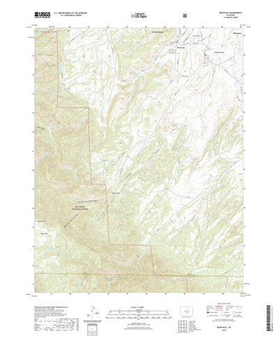 United States Geological Survey Rockvale, CO (2022, 24000-Scale) digital map