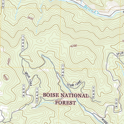 United States Geological Survey Rocky Bar, ID (2020, 24000-Scale) digital map