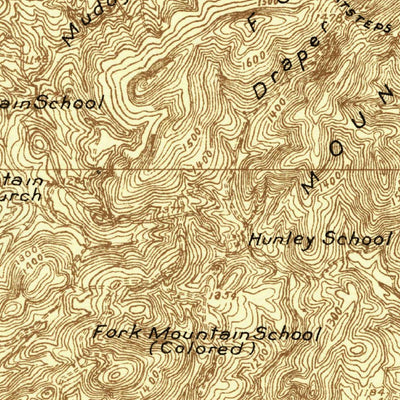 United States Geological Survey Rocky Mount, VA (1925, 48000-Scale) digital map
