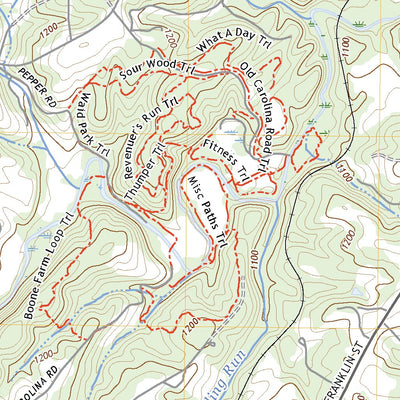 United States Geological Survey Rocky Mount, VA (2022, 24000-Scale) digital map