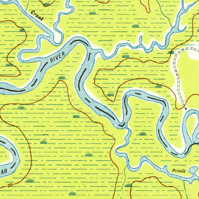 United States Geological Survey Rocky Point, NC (1947, 62500-Scale) digital map
