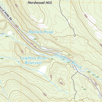 United States Geological Survey Rocky Pond, ME (2021, 24000-Scale) digital map