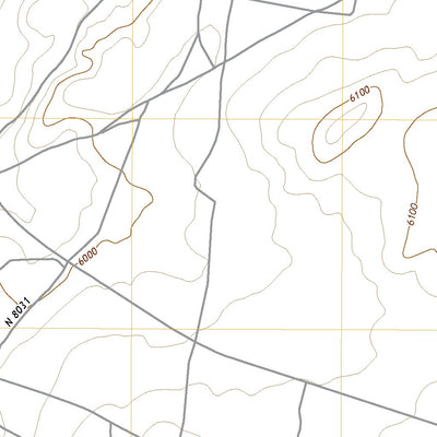 United States Geological Survey Rocky Ridge SE, AZ (2021, 24000-Scale) digital map