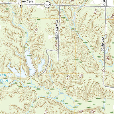United States Geological Survey Roe, AR (2020, 24000-Scale) digital map