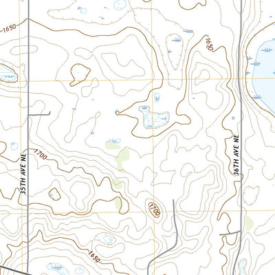 United States Geological Survey Rolette SW, ND (2020, 24000-Scale) digital map