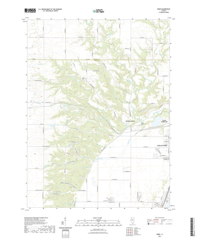 United States Geological Survey Rome, IL (2021, 24000-Scale) digital map