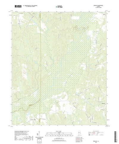 United States Geological Survey Romulus, AL (2020, 24000-Scale) digital map