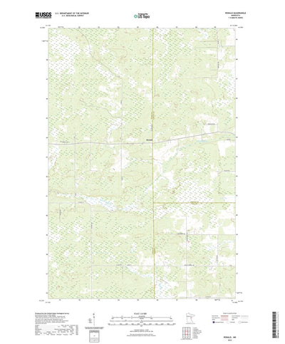 United States Geological Survey Ronald, MN (2022, 24000-Scale) digital map
